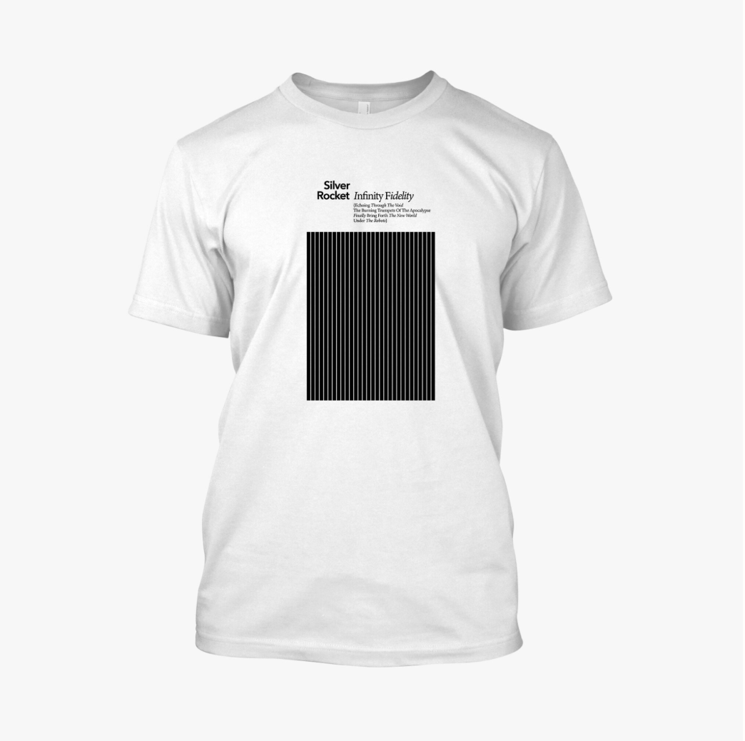 Silver Rocket - Infinity Fidelity T-Shirt